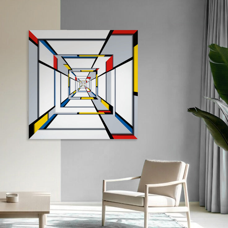 Abstracte schilderijen