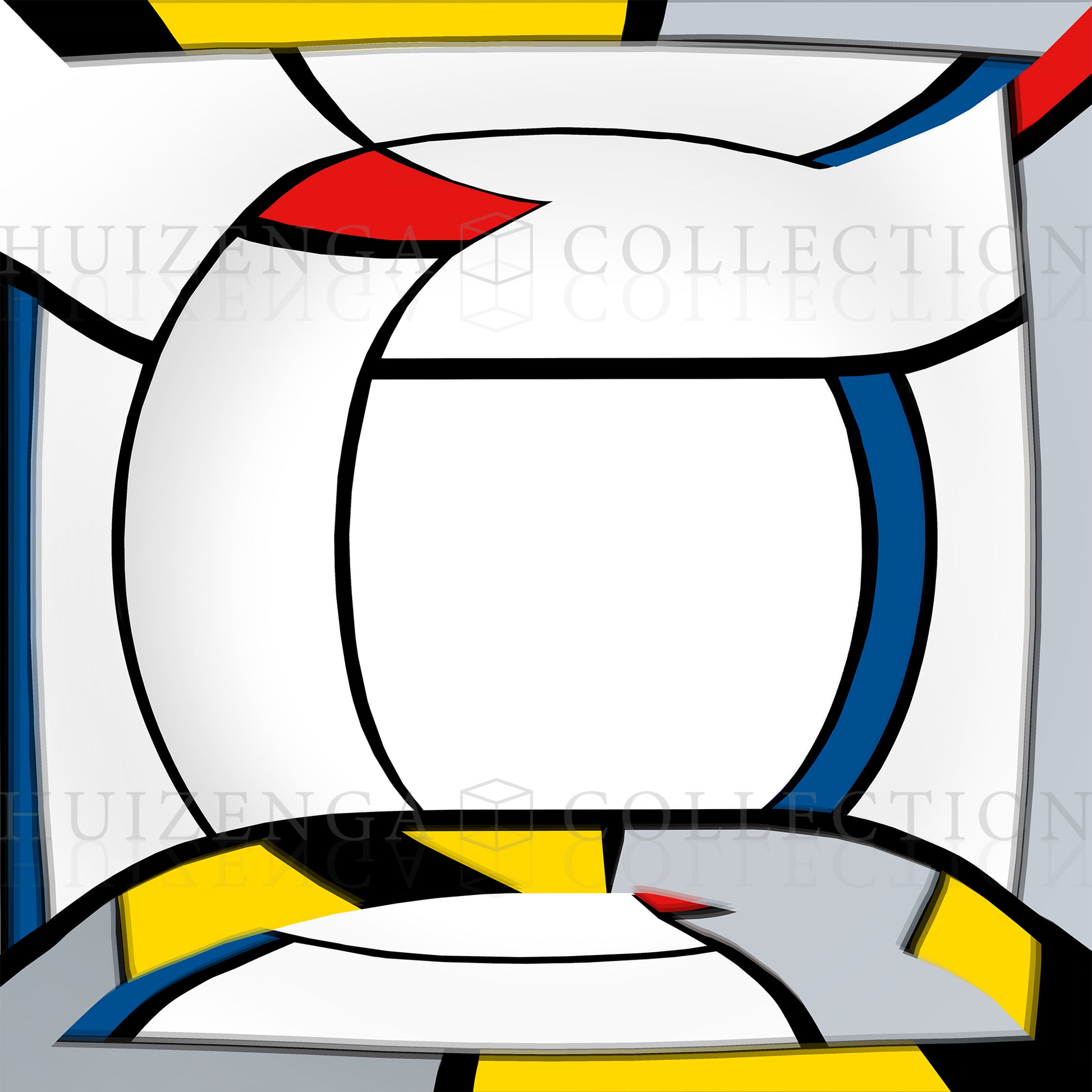 Circular form within geometric structure