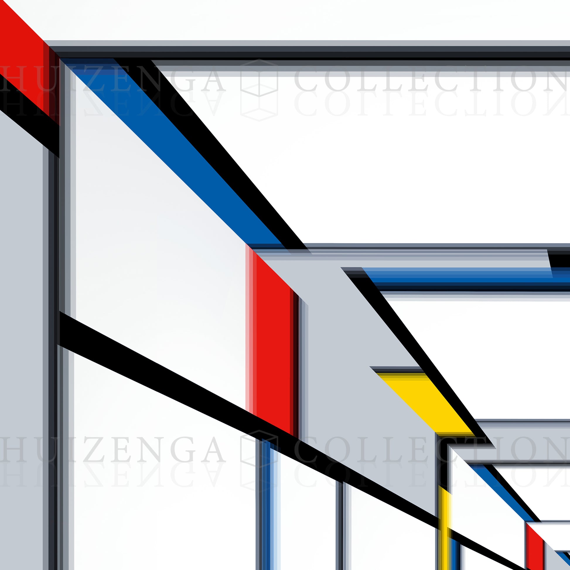 Perspective alignment in geometric abstraction