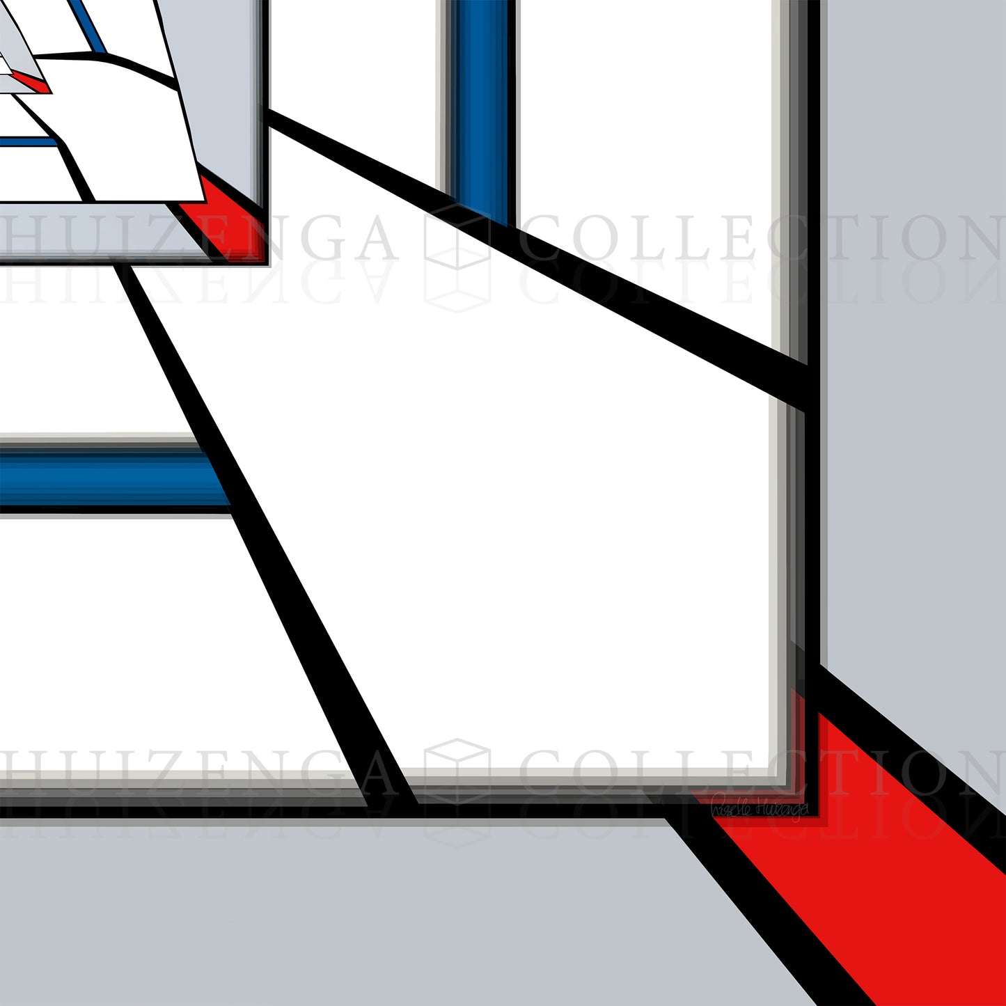 Layered depth in abstract geometric space