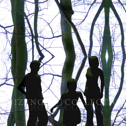 Detail van Insight Landscape II – sterke symmetrie en illusie tussen boven- en onderwereld