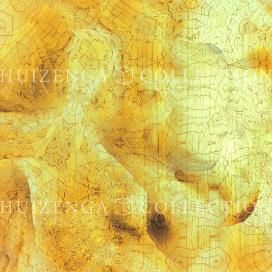 Detail van Metakosmia gold XI – stralende lichtexplosie en kosmische energie