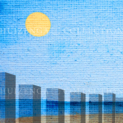 Detail van Palenkamer Domburg – spel van licht en schaduw