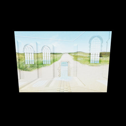 AR view of Path Through the Light by Lisette Huizenga – experience this immersive painting with path and light in your own space.