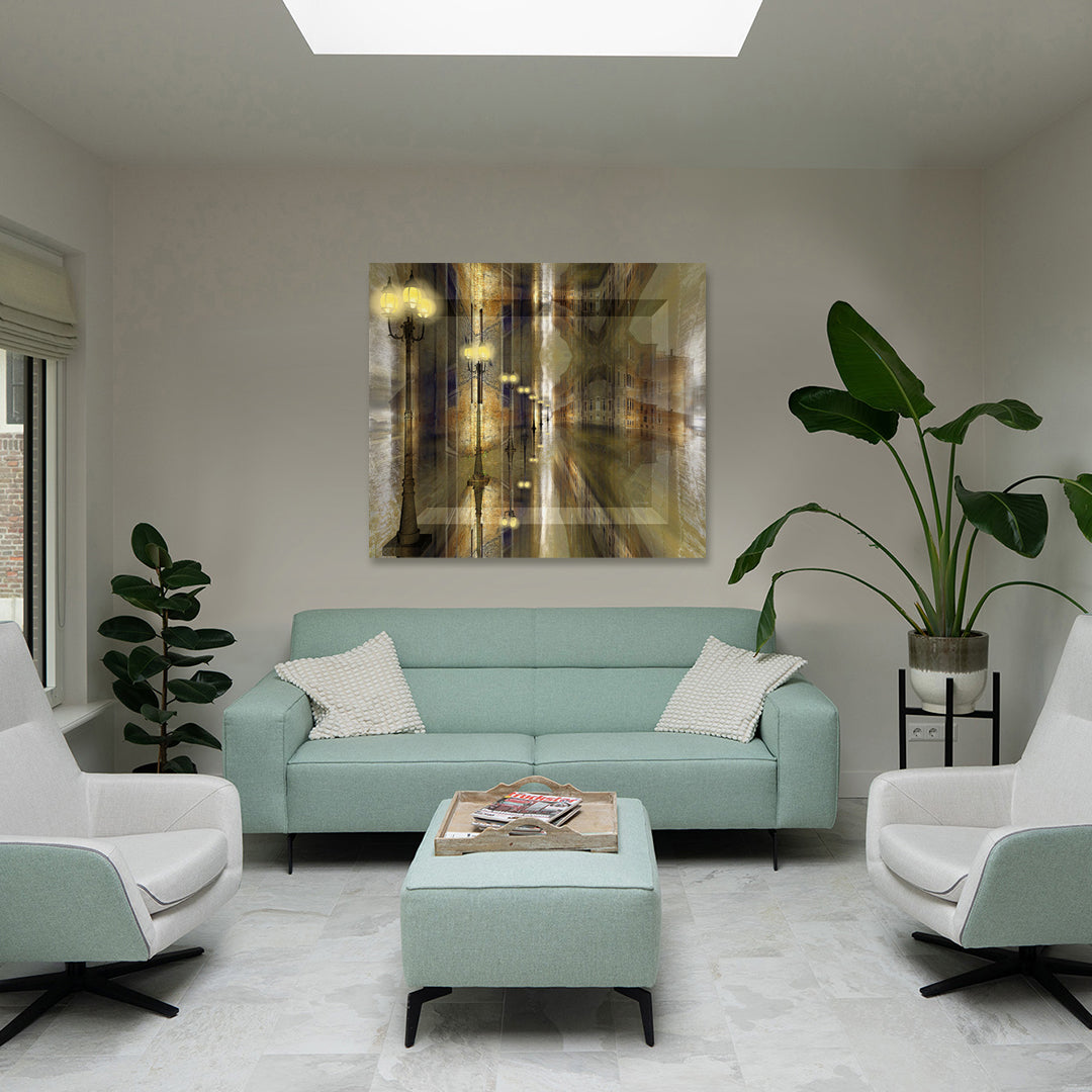 Riflessioni Notturne door Lisette Huizenga in een modern interieur