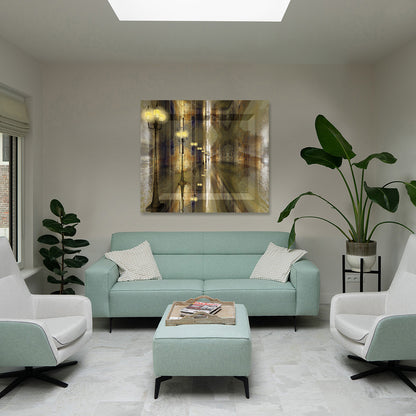 Riflessioni Notturne door Lisette Huizenga in een modern interieur