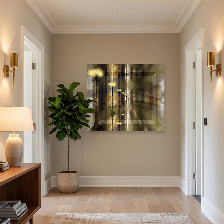 Riflessioni Notturne door Lisette Huizenga in een modern interieur