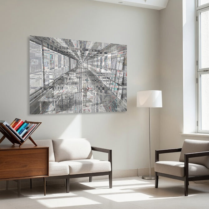 Studio#89 door Lisette Huizenga in een modern interieur wachtkamer